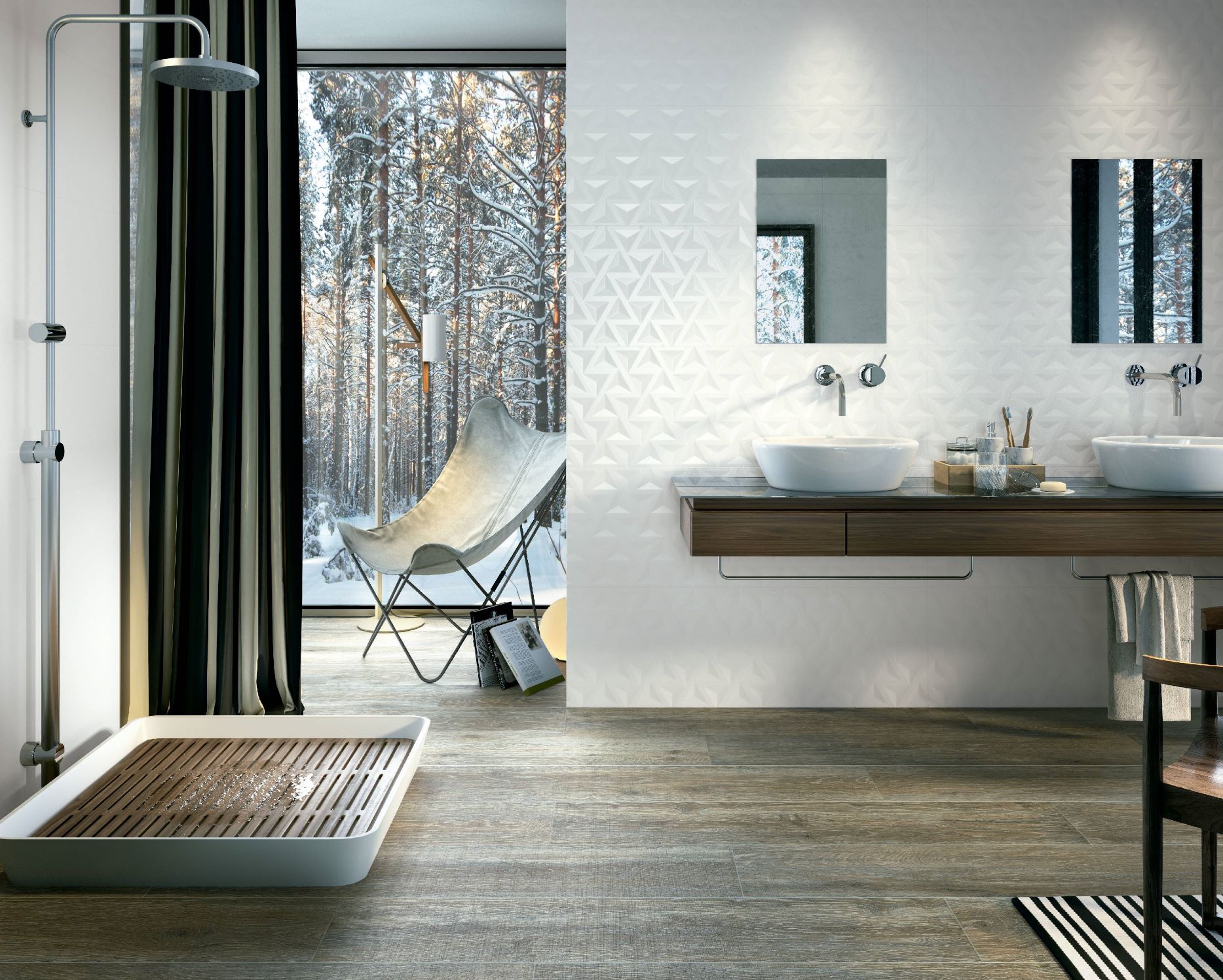 Artic Geo White | Stones & More | Finest selection of Mosaics, Glass, Tile and Stone
