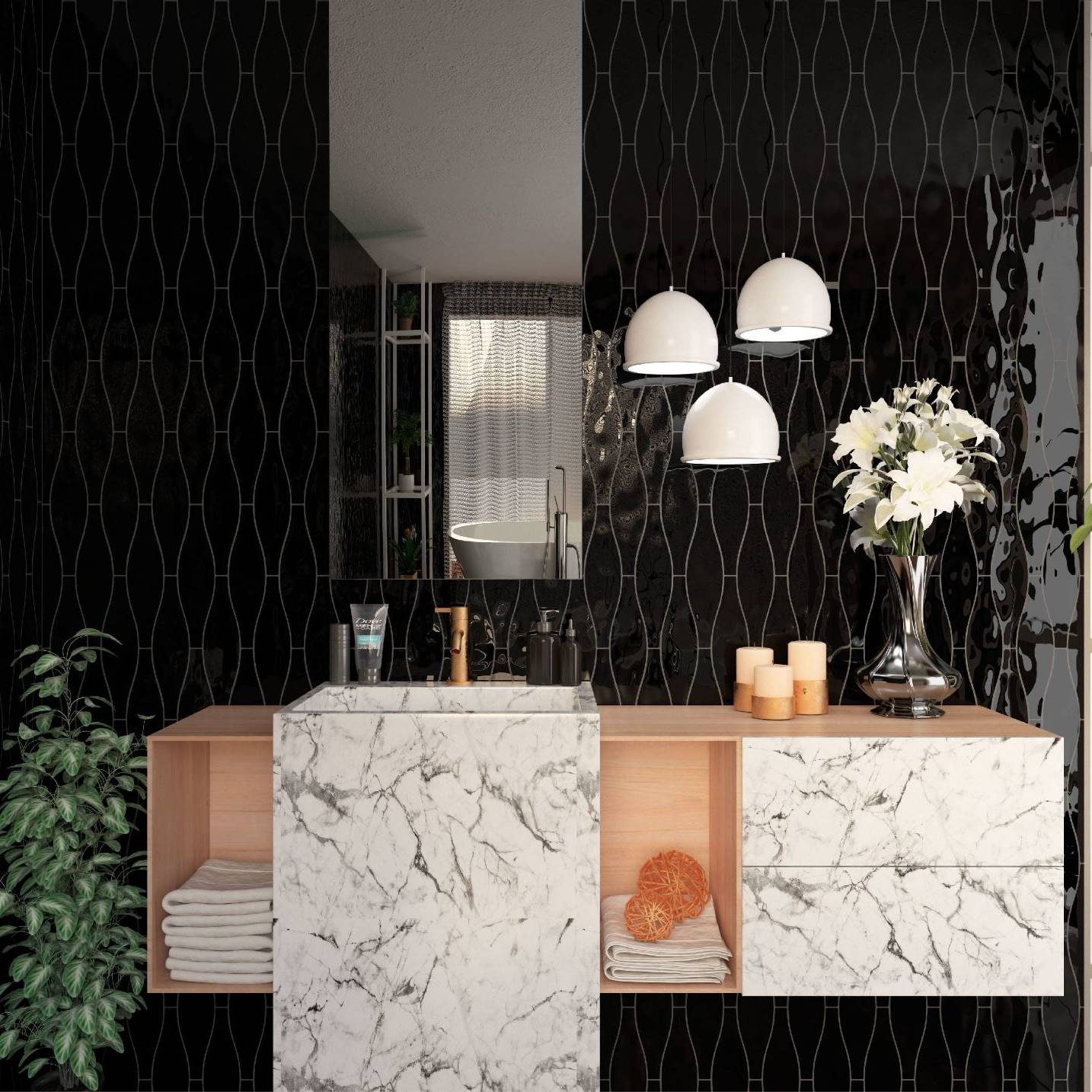 Monochrome_13_G | Stones & More | Finest selection of Mosaics, Glass, Tile and Stone