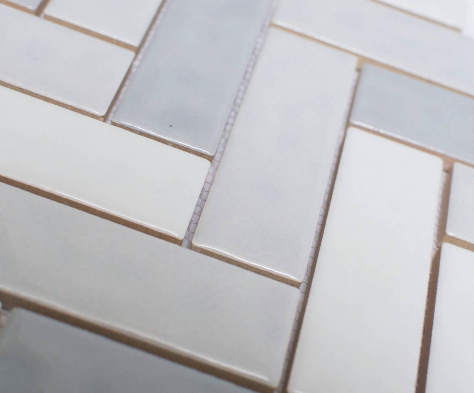 Herringbone - White Body | The Stones & More Group