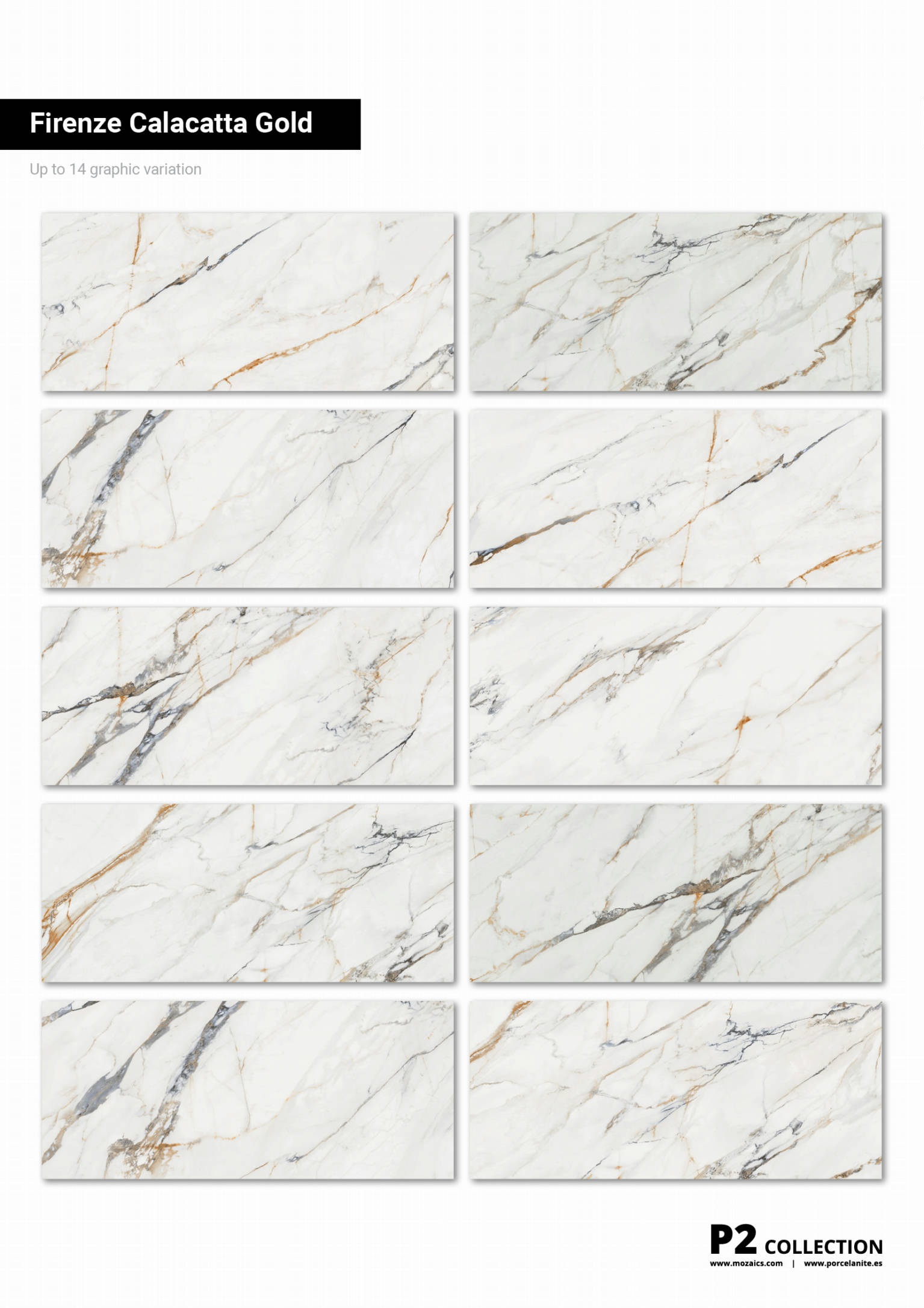 Firenze 6623 Calacatta Gold Polished | Stones And More | Finest selection of Mosaics, Glass, Tile and Stone