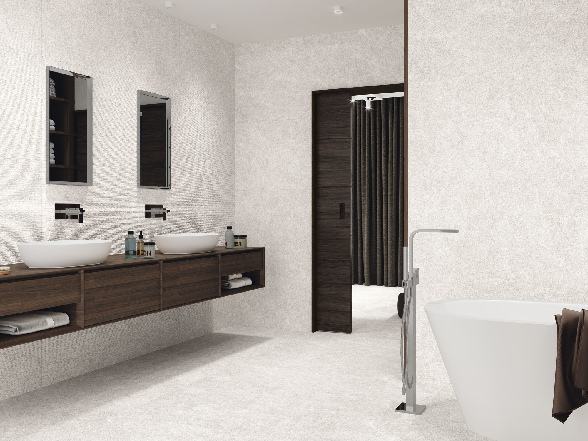 Soller 3304 White Relieve | The Stones & More Group
